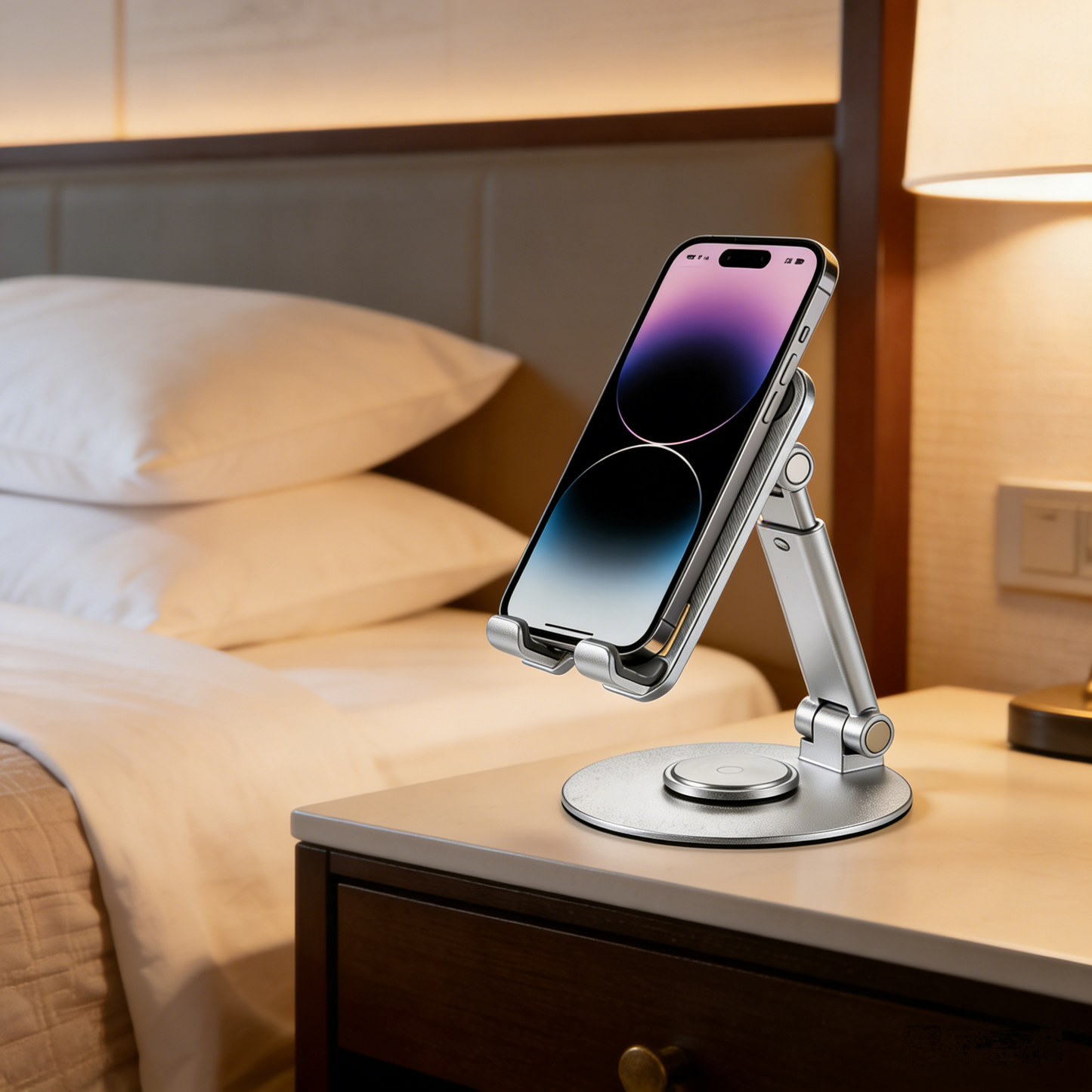 Rotastand Pro: The Adjustable Aluminum Phone & Tablet Stand